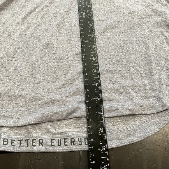 Lululemon License to Train Short Sleeve Tee Men's Light Gray Blue Men's Size L - Picture 5 of 5